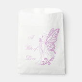 Graceful swan with butterfly wings bedankzakje (Voorkant)