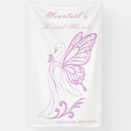 Graceful swan with butterfly wings spandoek