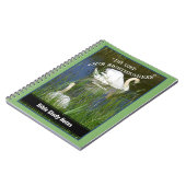 Graceful Swans Bible Study Notes Notitieboek (Linkerzijde)