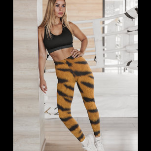Graceful Tiger Skin - Leggings