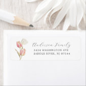 Graceful Tulpen retouradres label (Insitu)