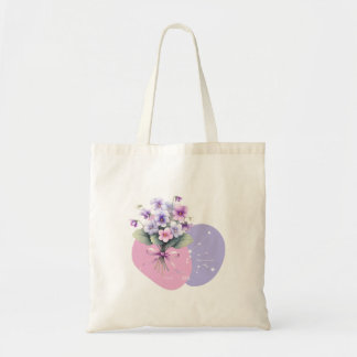 Graceful Violet Aquarius Constellation Romantisch Tote Bag