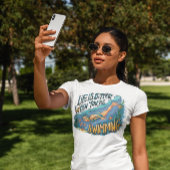 Graceful Water Dance beter als je zwemt T-shirt