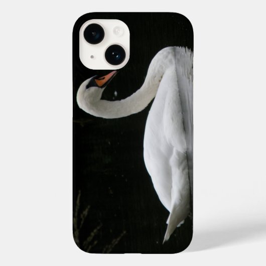 Graceful White Swan Case-Mate iPhone Case (Achterkant)
