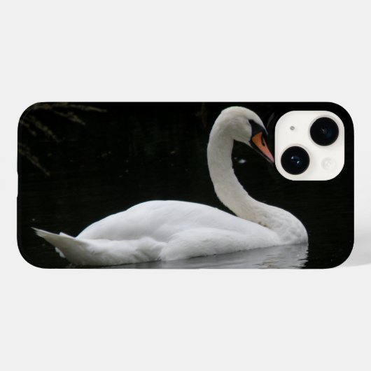 Graceful White Swan Case-Mate iPhone Case (Achterkant (horizontaal))