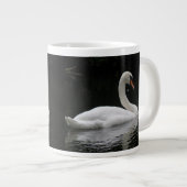 Graceful White Swan Mok (Voorkant rechts)