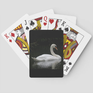 Graceful White Swan-speelkaarten Speelkaarten