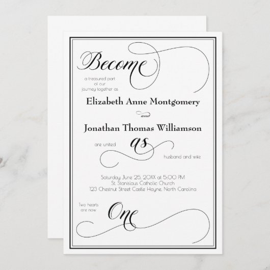 Graceful wordt een Christelijk huwelijk (Voorkant / Achterkant)