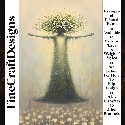 Gracefull Spirituele Natuur Spirit V1 Decoupage Tissuepapier