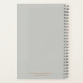 GraceGear - Gebed Journal001 Notitieboek (Achterkant)