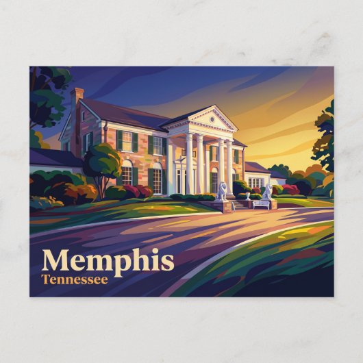 Graceland USA Briefkaart (Voorkant)