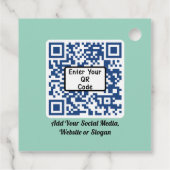 GraceMark Hang Label met QR-code (Achterkant)