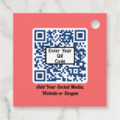 GraceMark Hang Label met QR-code (Achterkant)