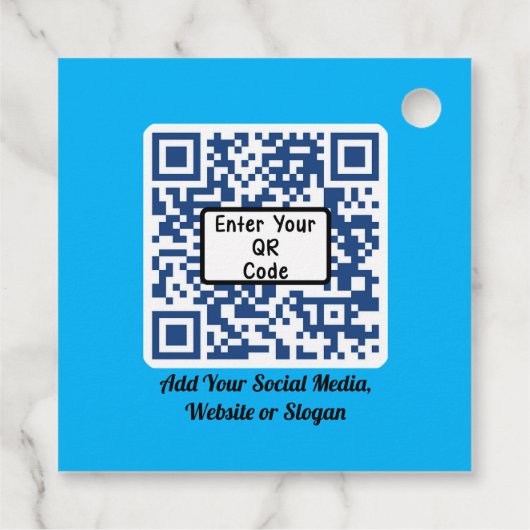 GraceMark Hang Label met QR-code (Achterkant)