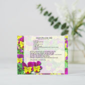 Grace's Chocolate Cake Postcard Briefkaart (Staand voorkant)