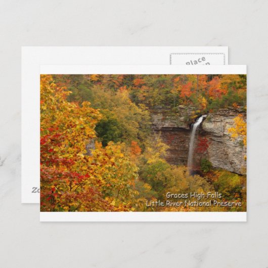 Graces Hoge Herfsten Briefkaart (Voorkant / Achterkant)