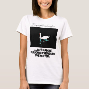 Grâcevolle Zwaan T-shirt