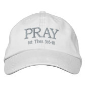 GraceWear - Pray Pet - Silver Stitching (Voorkant)