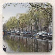 Grachten in Amsterdam, Holland