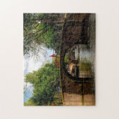 Grachten van Amsterdam. Legpuzzel (Verticaal)