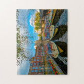 Grachten van Amsterdam. Legpuzzel (Verticaal)