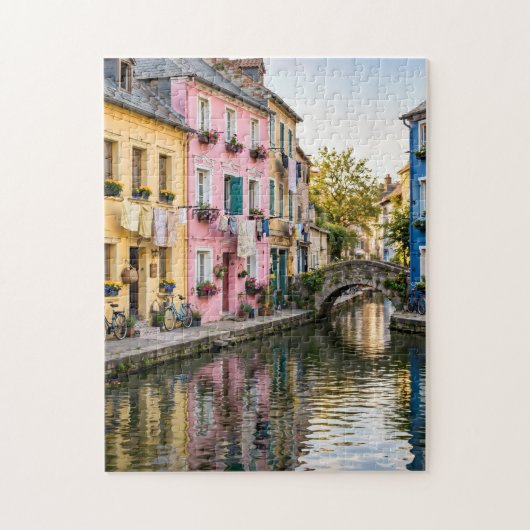 Grachtenhuizen Legpuzzel (Verticaal)