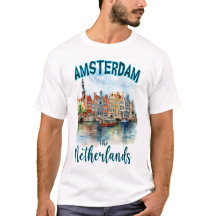 Grachtenpanden in Amsterdam: Nederland