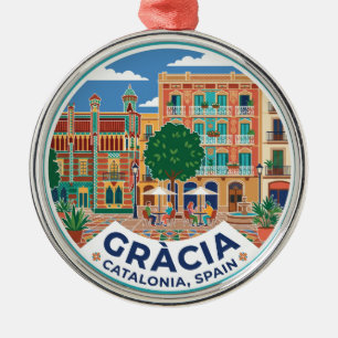 Gràcia Spanje Metalen Ornament