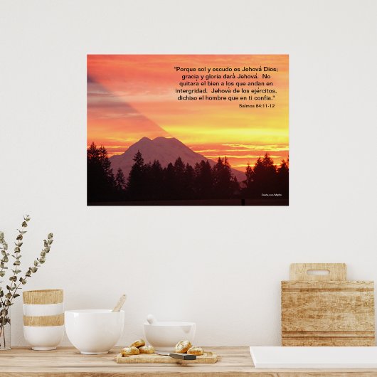 Gracia y Gloria Poster (Keuken)