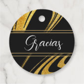 Gracias Cadeaubijslage Bedankjes Labels (Achterkant)