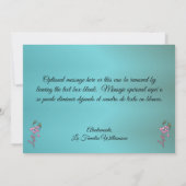 Gracias Dancing with Flowers & Butterflies PV01 Bedankkaart (Achterkant)