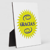 Gracias Fotoplaat (Zijkant)
