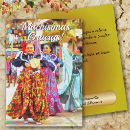 Gracias Mexican Festival Dancers 2549 Kaart