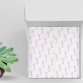 Gracias minimalistisch hot roze script Custom Busi Tissuepapier