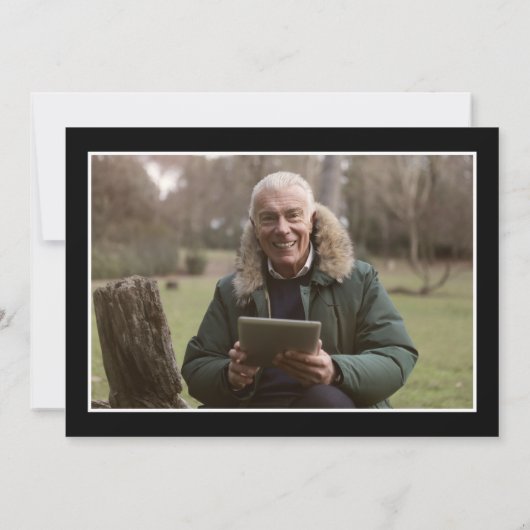 Gracias Modern Foto Spaanse Funeral Bedankkaart (Achterkant)