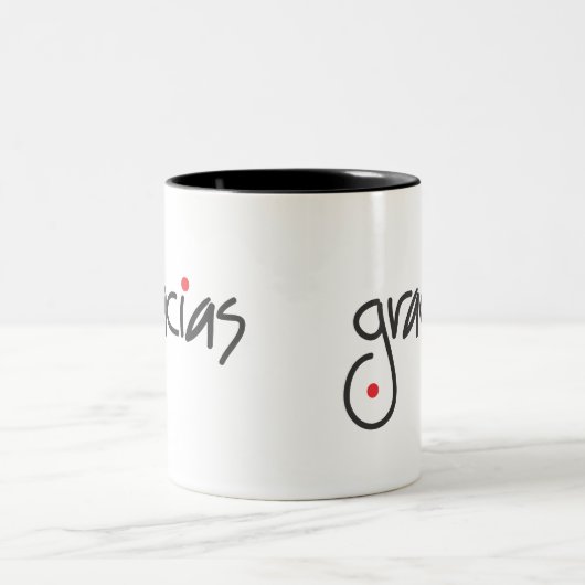 Gracias Mok Dank je zwart en wit (Center)