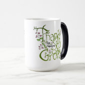 Gracias por ayudarme a crecer magische mok (Voorkant rechts)