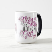 Gracias por ayudarme a crecer. magische mok (Voorkant rechts)