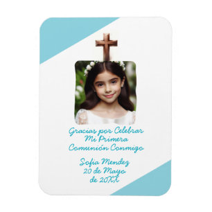 Gracias por Celebrar Mi Primera Comunión con Foto Magneet