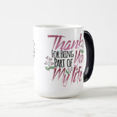 Gracias por estar en mi vida magische mok (Voorkant rechts)