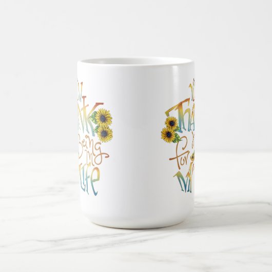 Gracias por estar en mi vida magische mok (Midden)