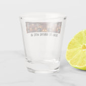 Gracias por mirarme sobre mi shot glas (Achterkant)