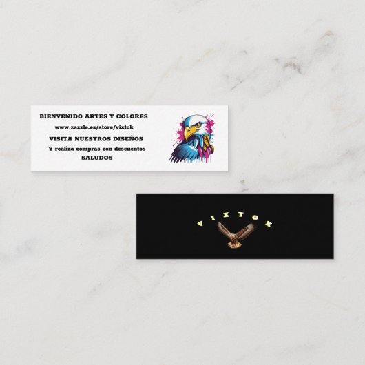 Gracias por Ser Parte de Nuestra Colección Contactkaartje (Voorkant / Achterkant)