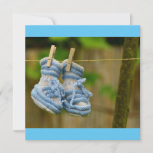 Gracias por venir a mi Baby Showe Kaart