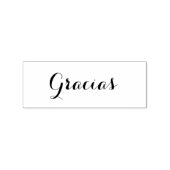 Gracias - Rubber stempel (Gestempeld)