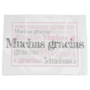Gracias / Spaans dank je cadeautas