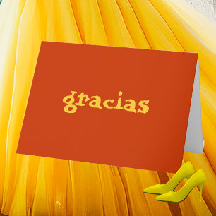 Gracias Spanish Bedankkaart