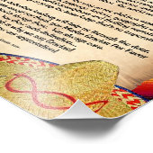 Gracias Teaher Appreciation Poem Foto Afdruk (Hoek)