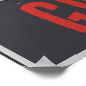 GRACIAS, tekst toevoegen Poster (Hoek)