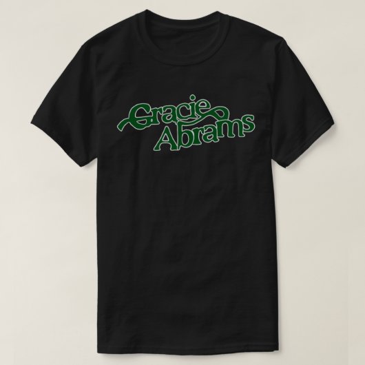 Gracie abrams logo Sticker  T-shirt (Design voorkant)